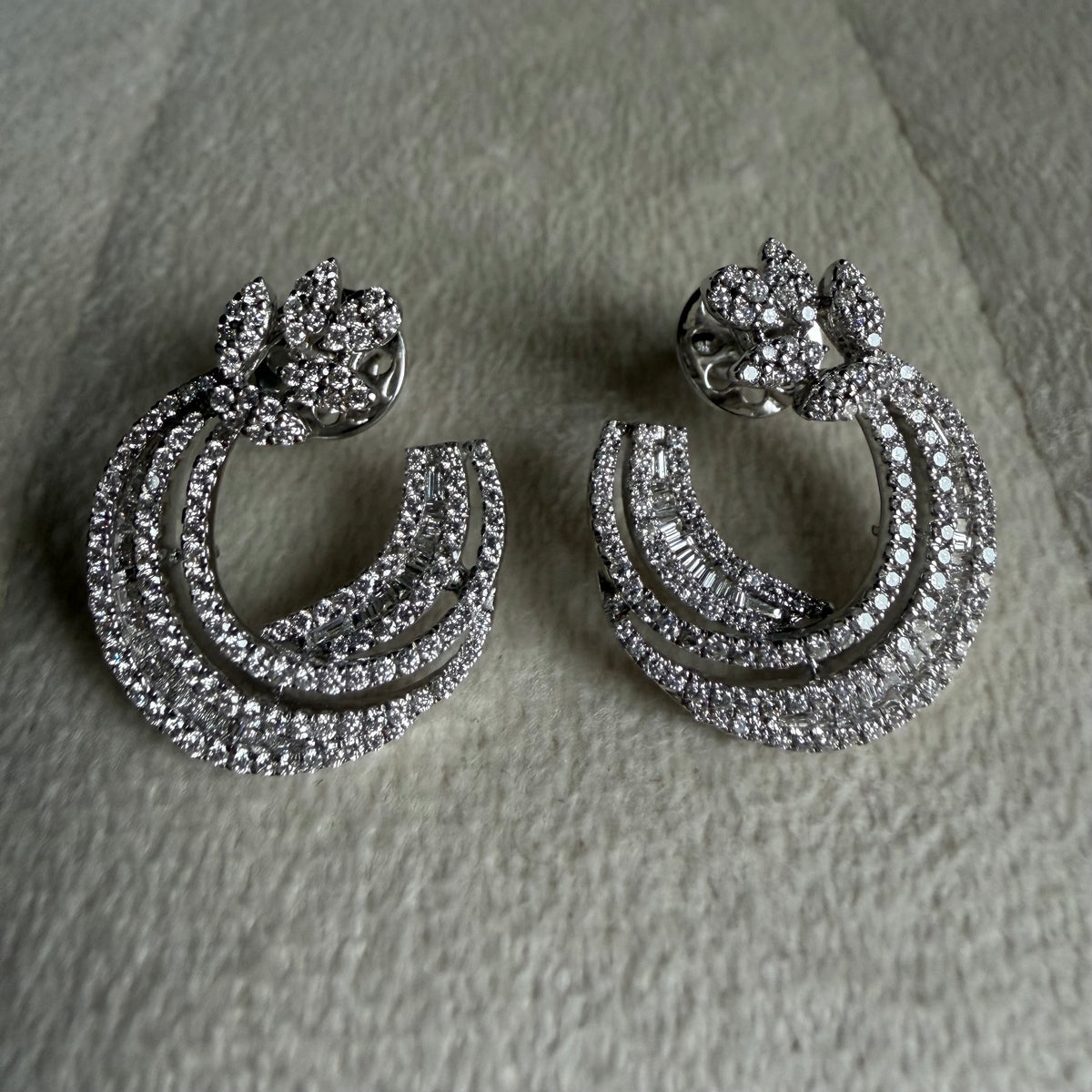 Petal Arc Earrings