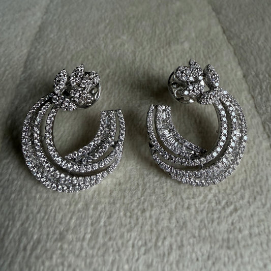 Petal Arc Earrings