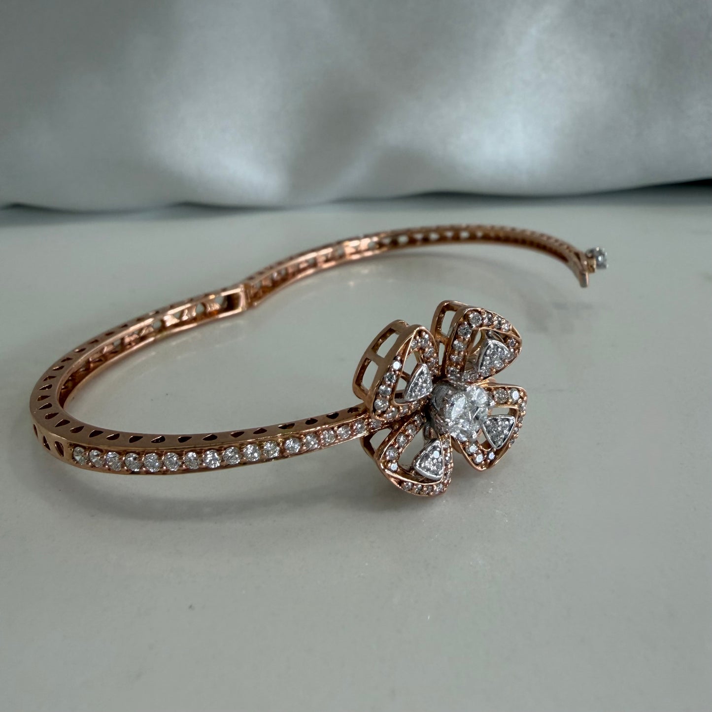 Petal & Diamond Bracelet