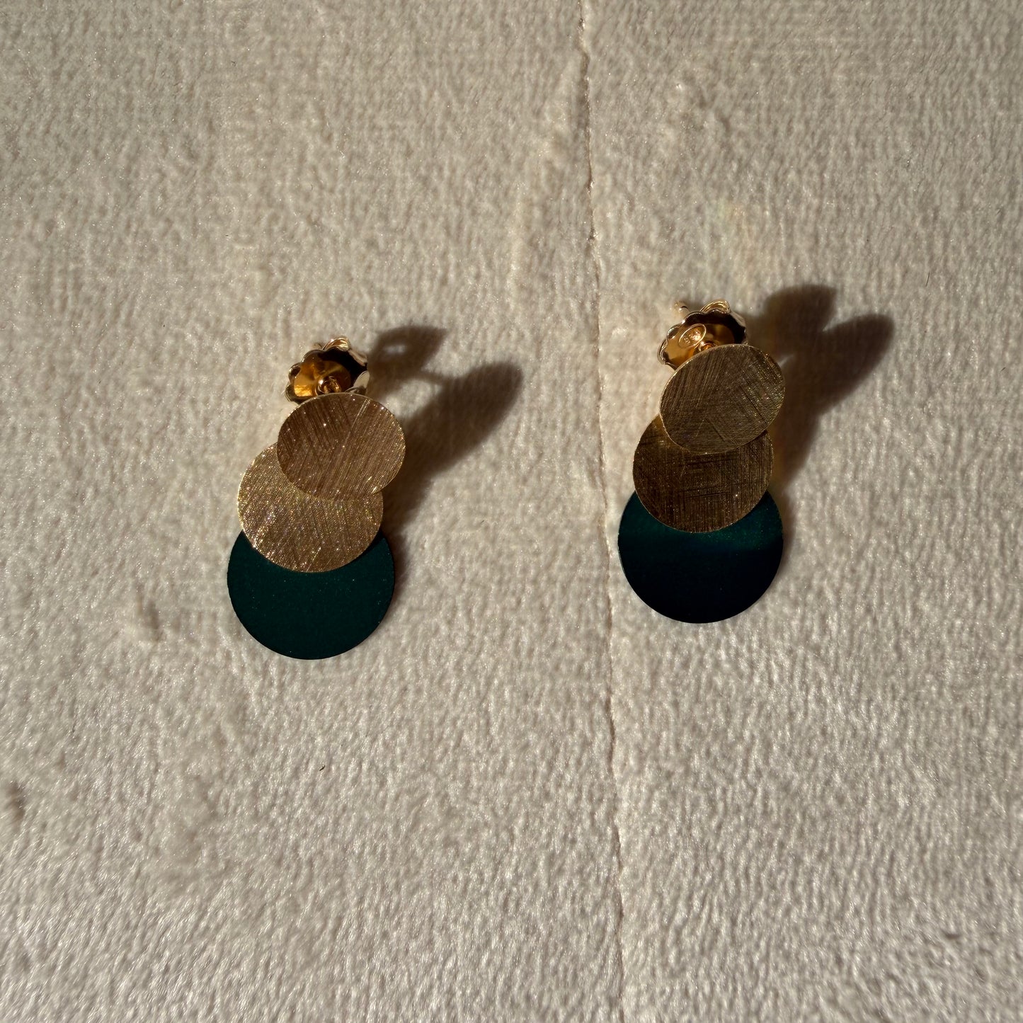 Selva Earrings 3-Piece Circle
