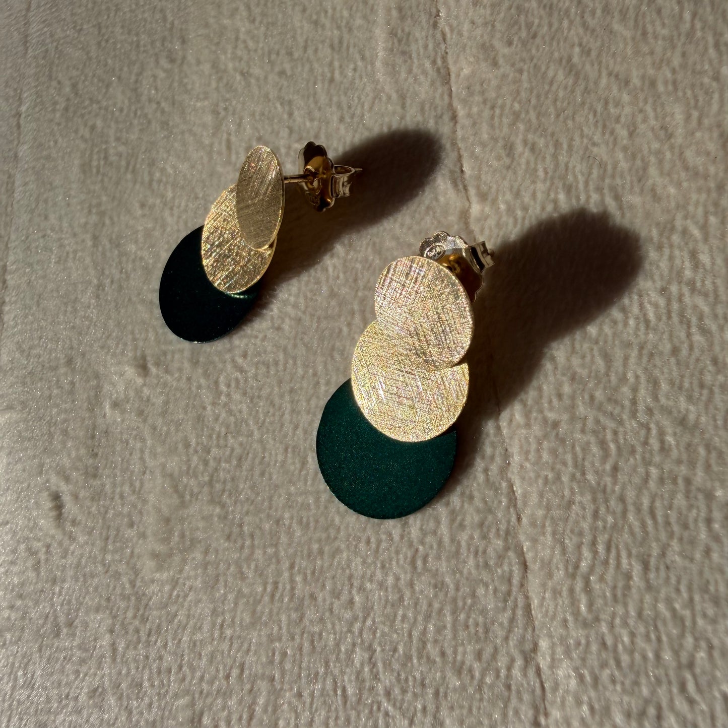 Selva Earrings 3-Piece Circle