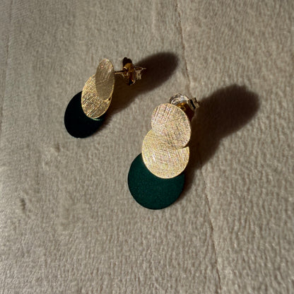 Selva Earrings 3-Piece Circle