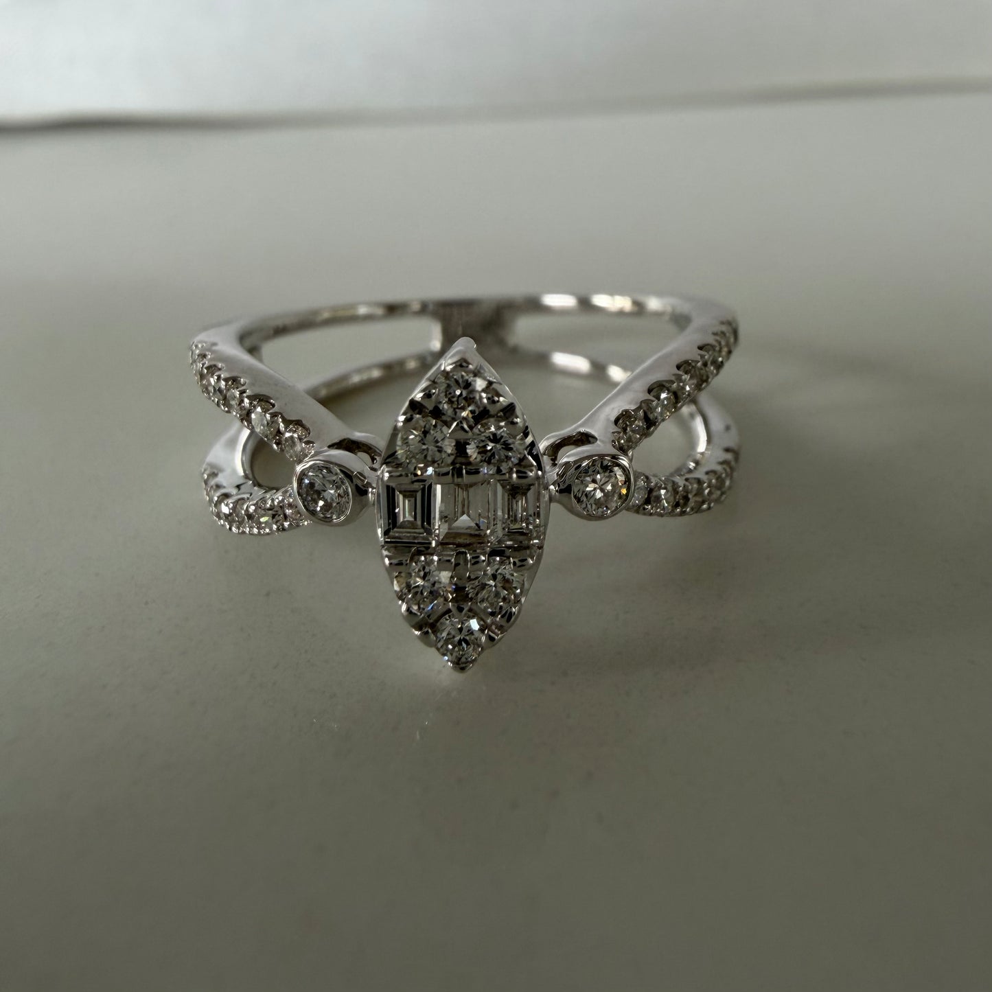 Marquise Embrace Ring