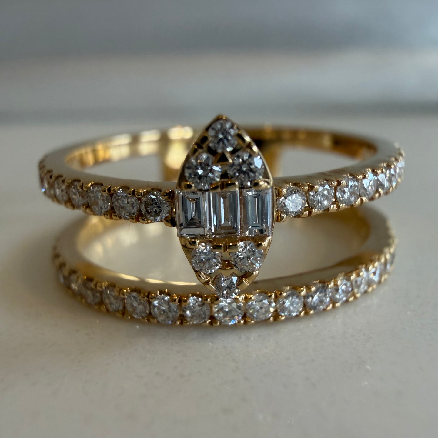 Marquise Veil Ring