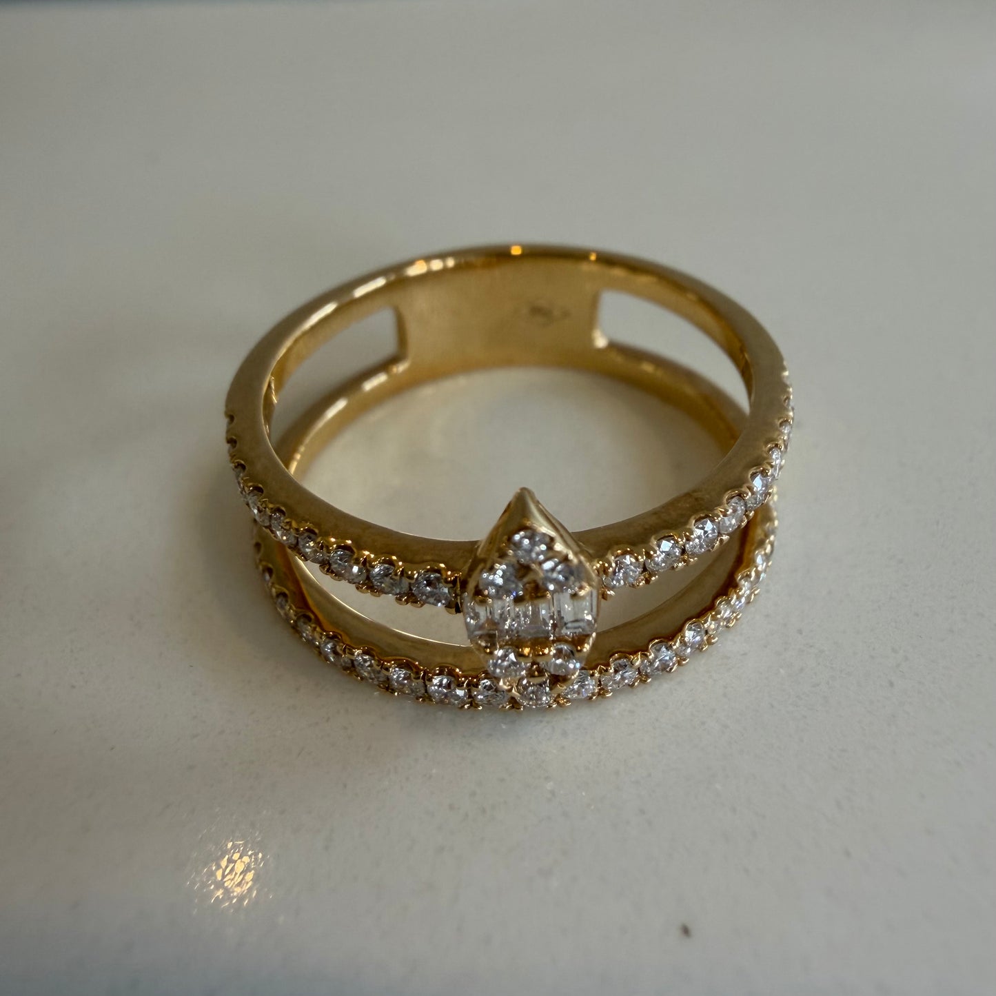Marquise Veil Ring