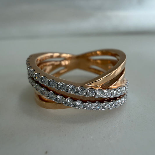 Crossline Ring- Size 6