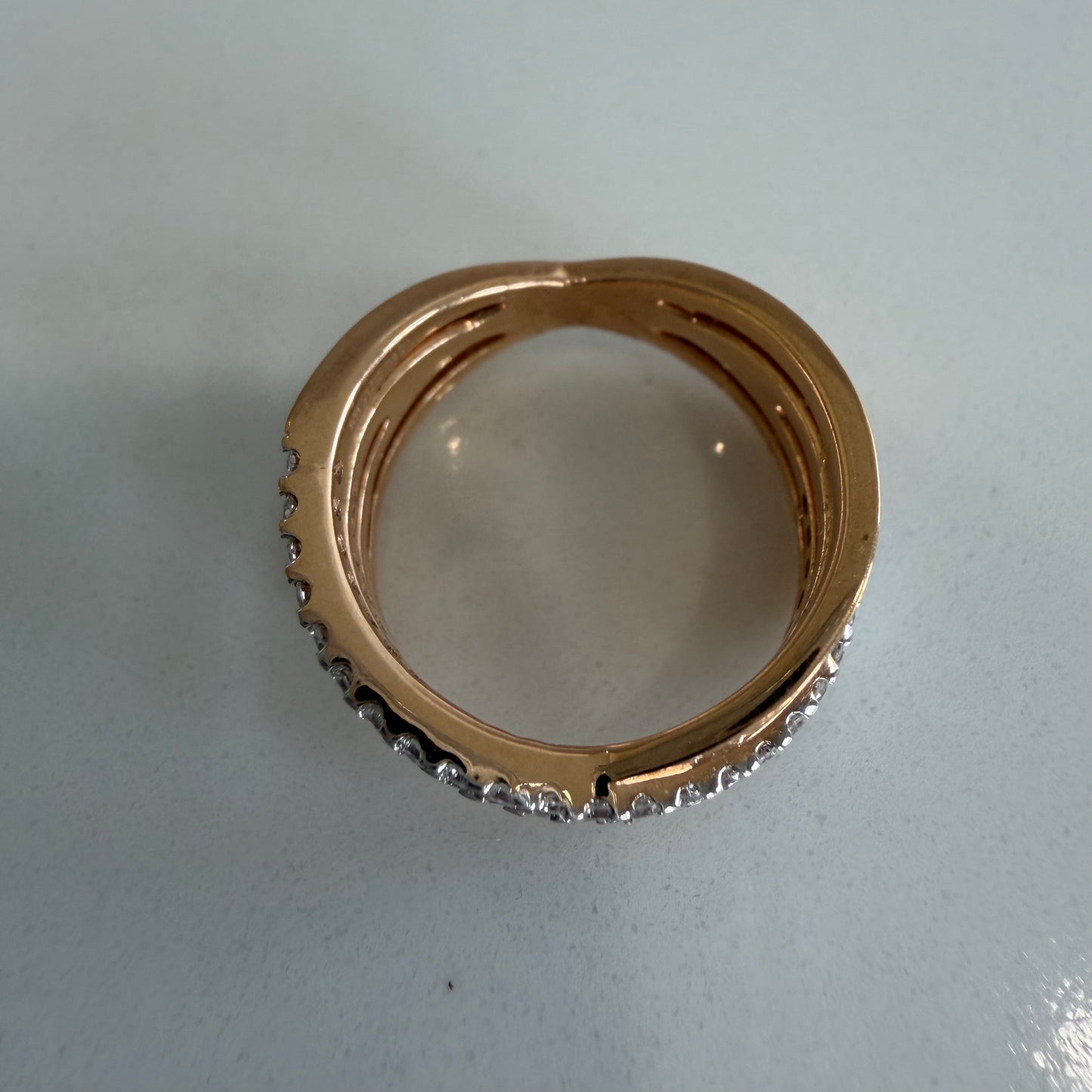 Crossline Ring- Size 7