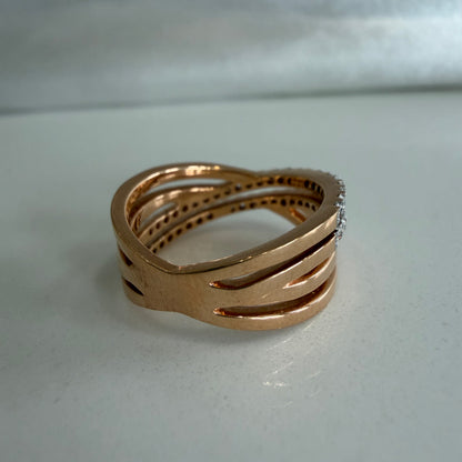 Crossline Ring- Size 7