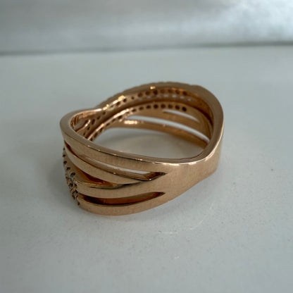 Crossline Ring- Size 6