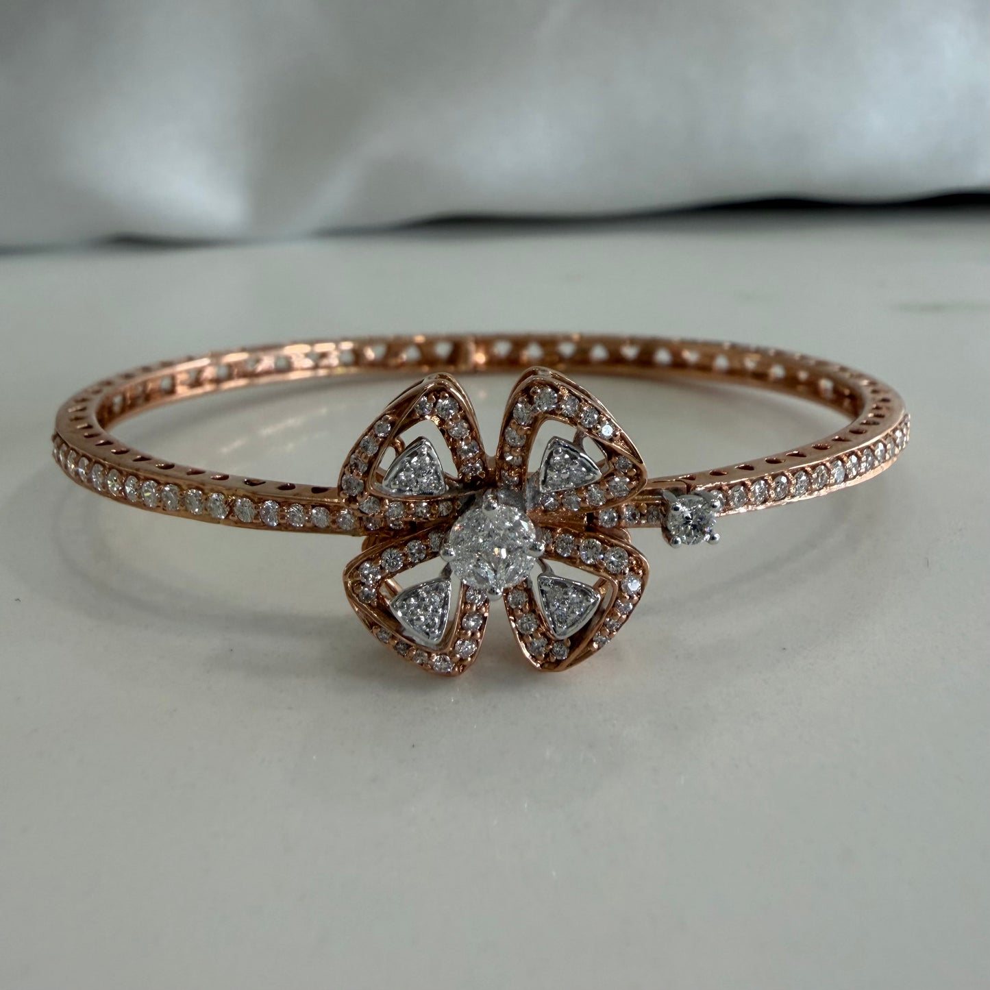 Petal & Diamond Bracelet