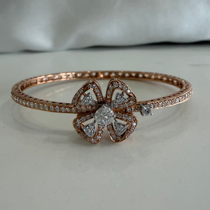 Petal & Diamond Bracelet