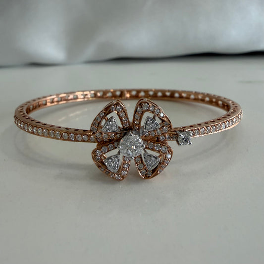 Petal & Diamond Bracelet