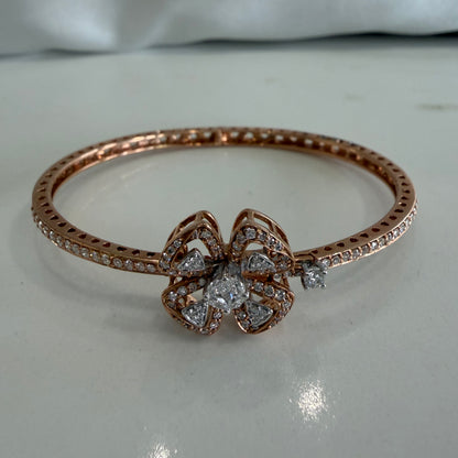 Petal & Diamond Bracelet