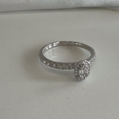 Amore Halo Ring