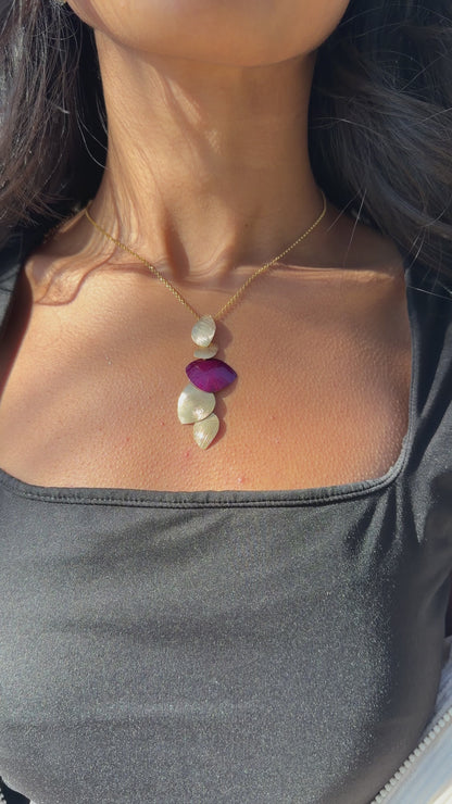 Fucsia d’Oro Necklace