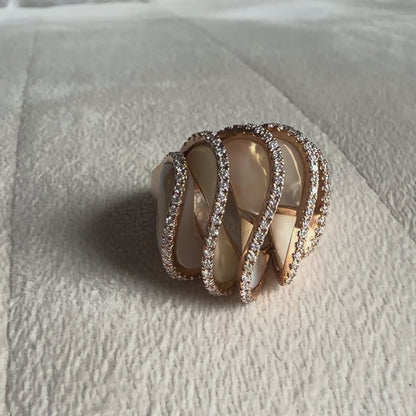 Wavecrest Ring