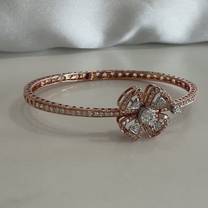 Petal & Diamond Bracelet