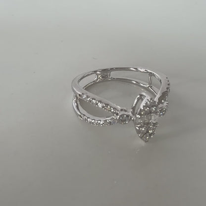 Marquise Embrace Ring